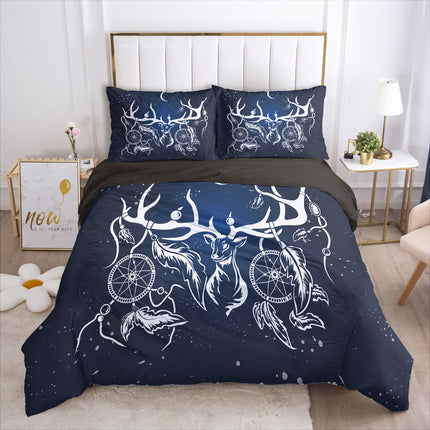 3D Printed Bedding Set | Dreamcatcher & Feather Duvet Cover