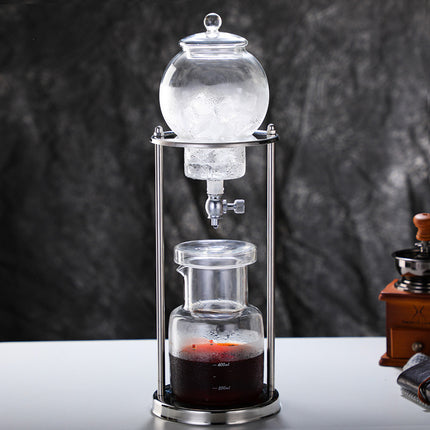 Iced Drip Cold Brew Coffee Maker | Stainless Steel Coffee Tower