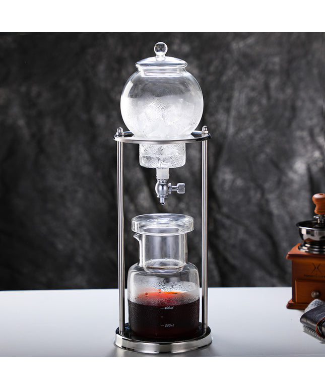 Iced Drip Cold Brew Coffee Maker | Stainless Steel Coffee Tower