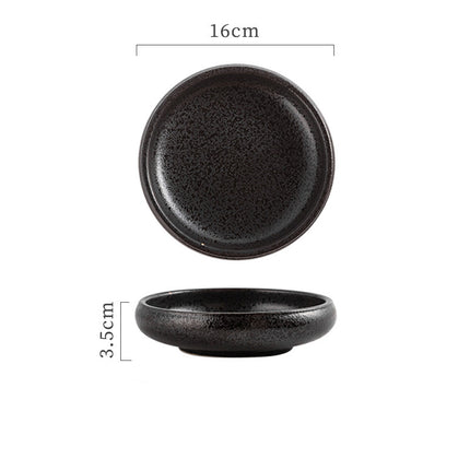 Small Dish Seasoning Ceramic Circular